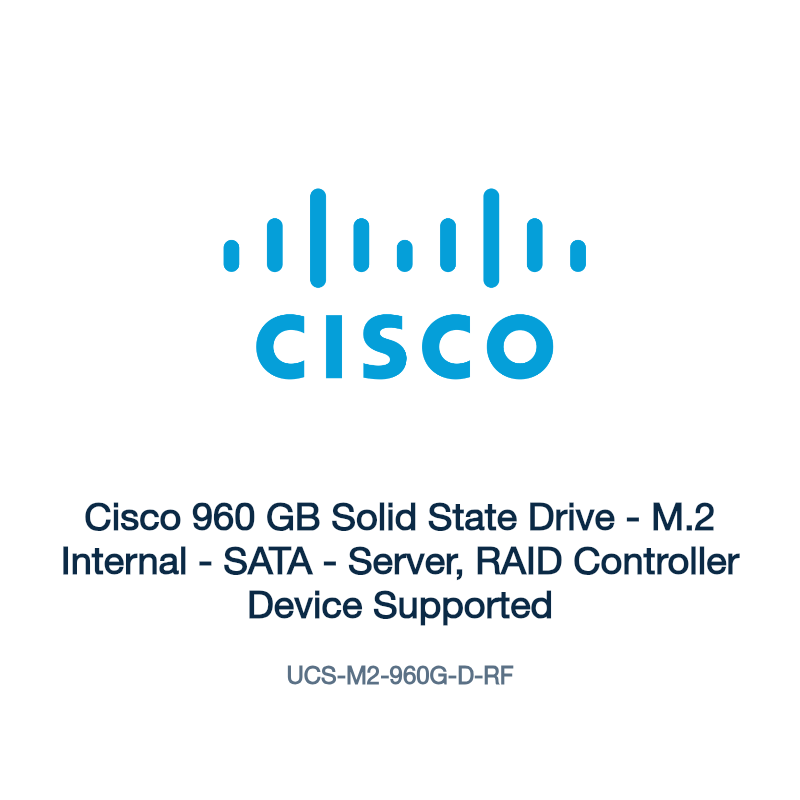 UCS-M2-960G-D-RF: Cisco 960 GB Solid State Drive
