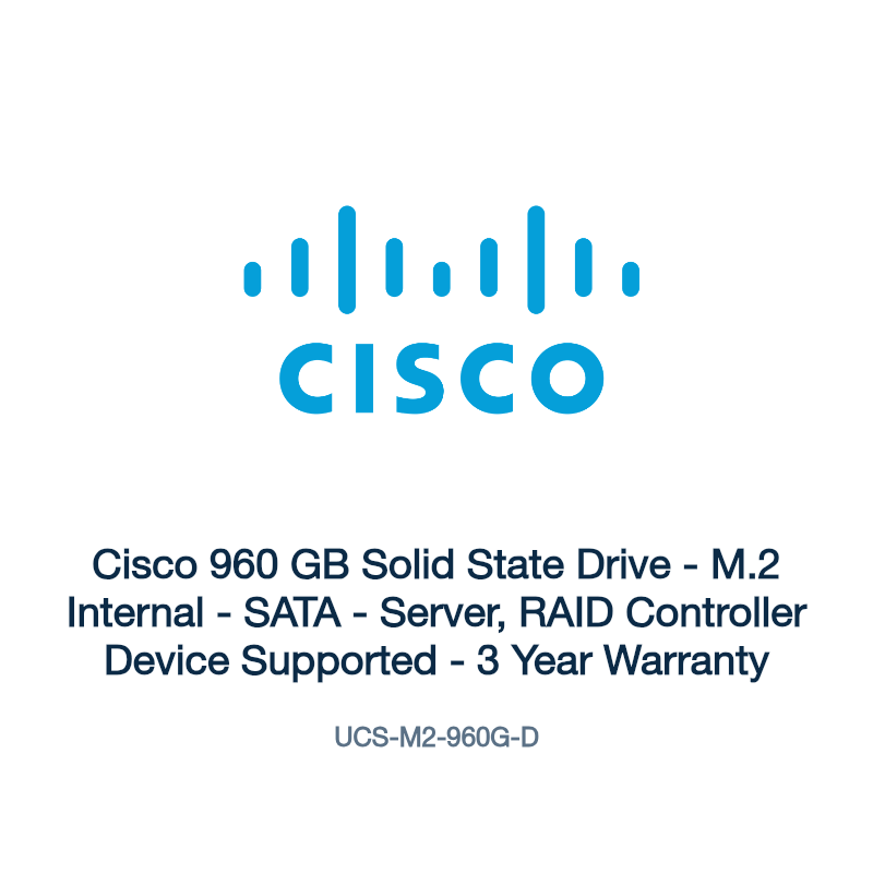 UCS-M2-960G-D: Cisco 960 GB Solid State Drive