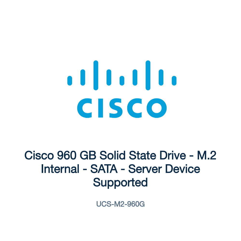 UCS-M2-960G: Cisco 960 GB Solid State Drive