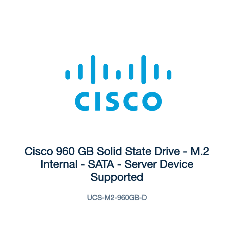 UCS-M2-960GB-D: Cisco 960 GB Solid State Drive