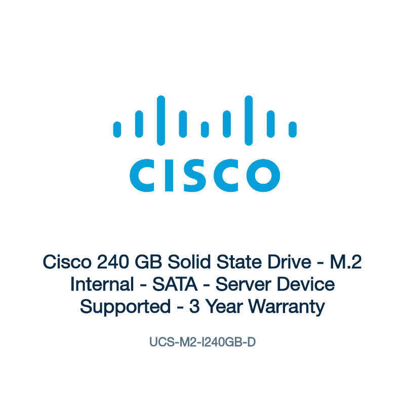 UCS-M2-I240GB-D: Cisco 240 GB Solid State Drive
