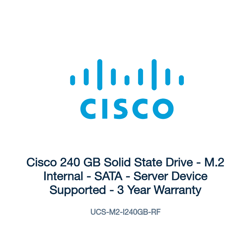 UCS-M2-I240GB-RF: Cisco 240 GB Solid State Drive