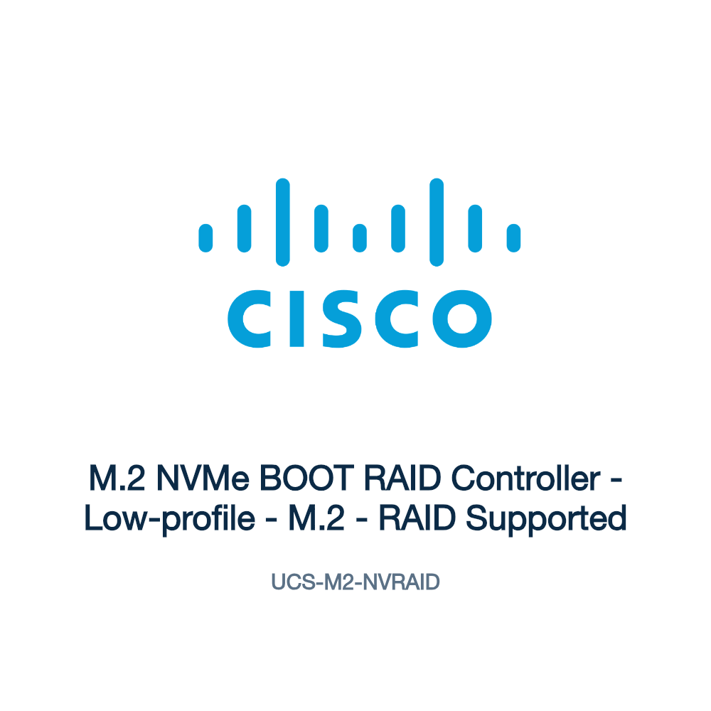 UCS-M2-NVRAID: M.2 NVMe BOOT RAID Controller