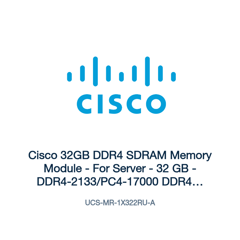 UCS-MR-1X322RU-A: Cisco 32GB DDR4 SDRAM Memory Module
