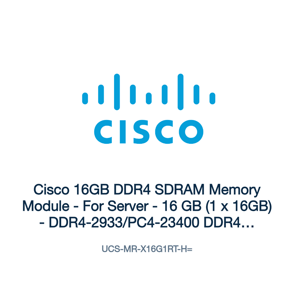 UCS-MR-X16G1RT-H=: Cisco 16GB DDR4 SDRAM Memory Module