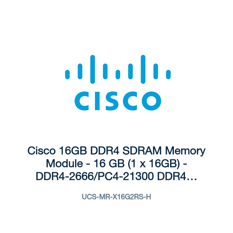 UCS-MR-X16G2RS-H: Cisco 16GB DDR4 SDRAM Memory Module