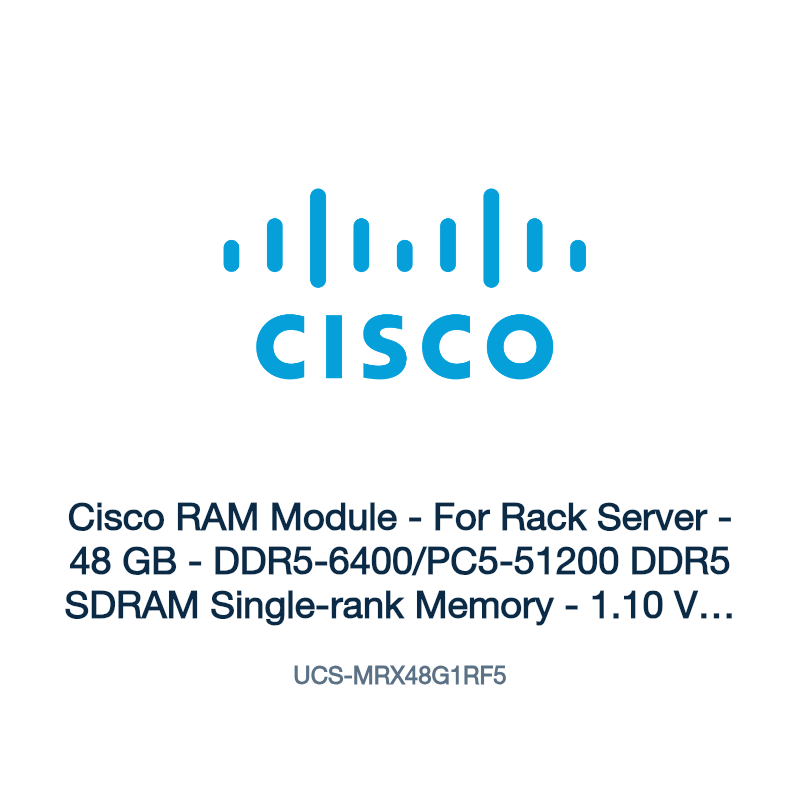 UCS-MRX48G1RF5: Cisco RAM Module