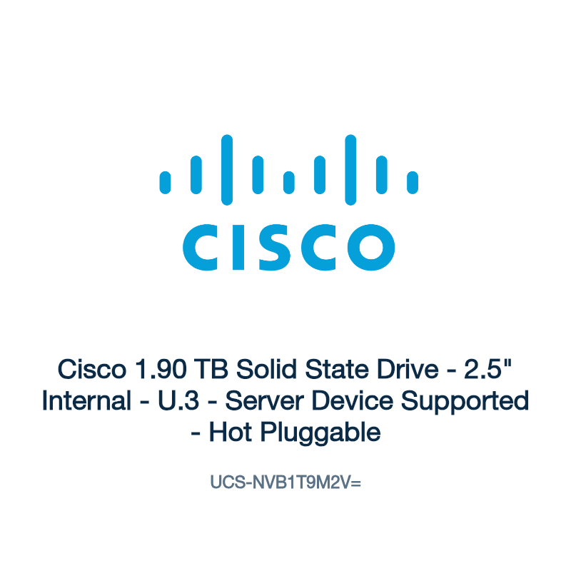 UCS-NVB1T9M2V=: Cisco 1.90 TB Solid State Drive