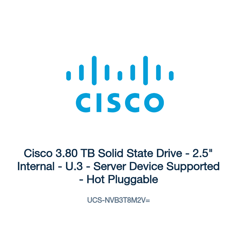 UCS-NVB3T8M2V=: Cisco 3.80 TB Solid State Drive