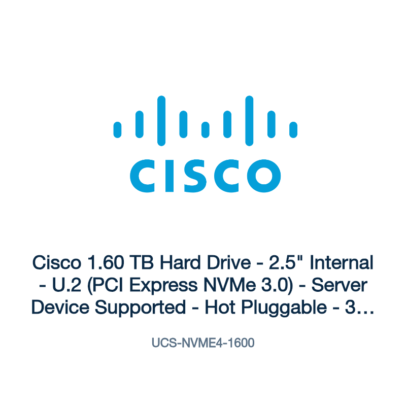 UCS-NVME4-1600: Cisco 1.60 TB Hard Drive