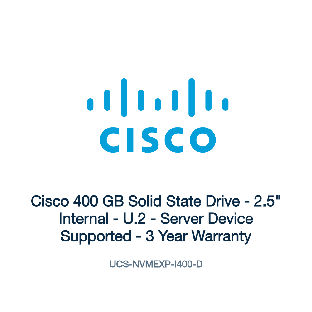 UCS-NVMEXP-I400-D: Cisco 400 GB Solid State Drive