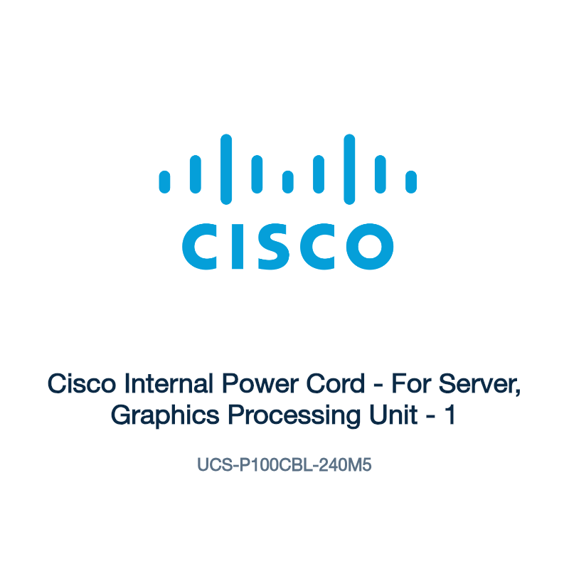 UCS-P100CBL-240M5: Cisco Internal Power Cord