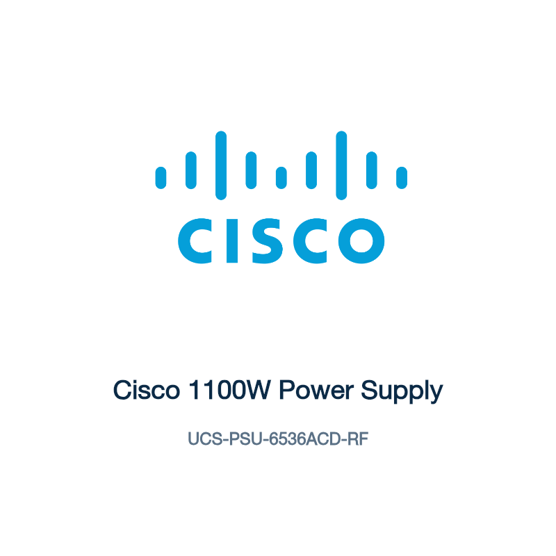 UCS-PSU-6536ACD-RF: Cisco 1100W Power Supply