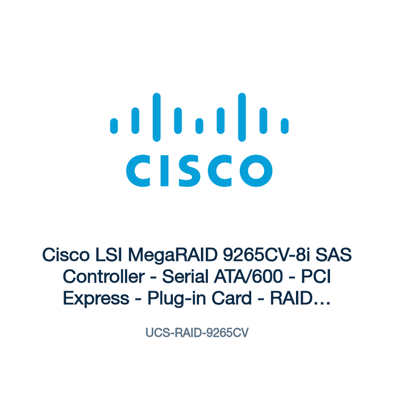UCS-RAID-9265CV: Cisco LSI MegaRAID 9265CV-8i SAS Controller