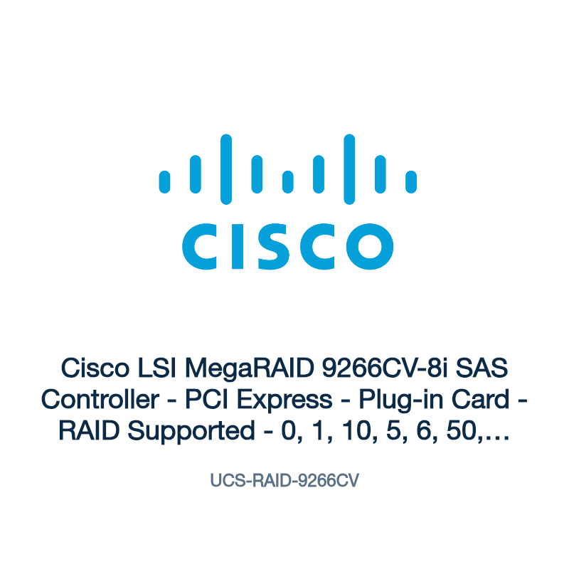 UCS-RAID-9266CV: Cisco LSI MegaRAID 9266CV-8i SAS Controller