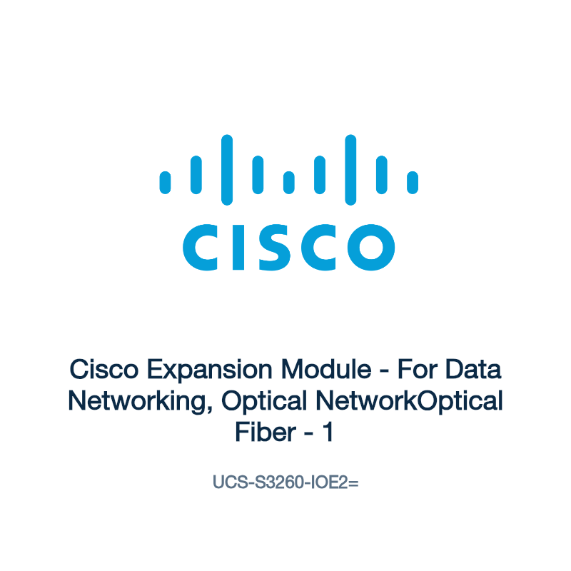 UCS-S3260-IOE2=: Cisco Expansion Module