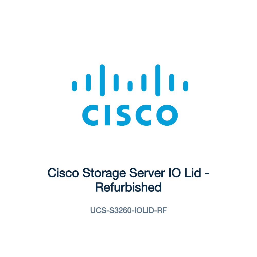 UCS-S3260-IOLID-RF: Cisco Storage Server IO Lid