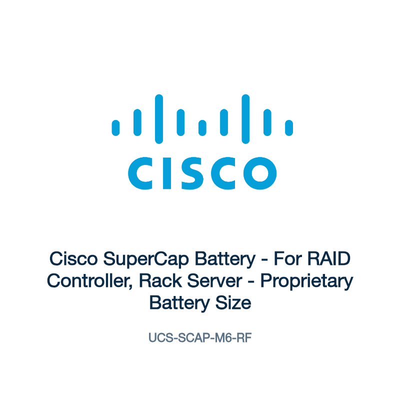 UCS-SCAP-M6-RF: Cisco SuperCap Battery