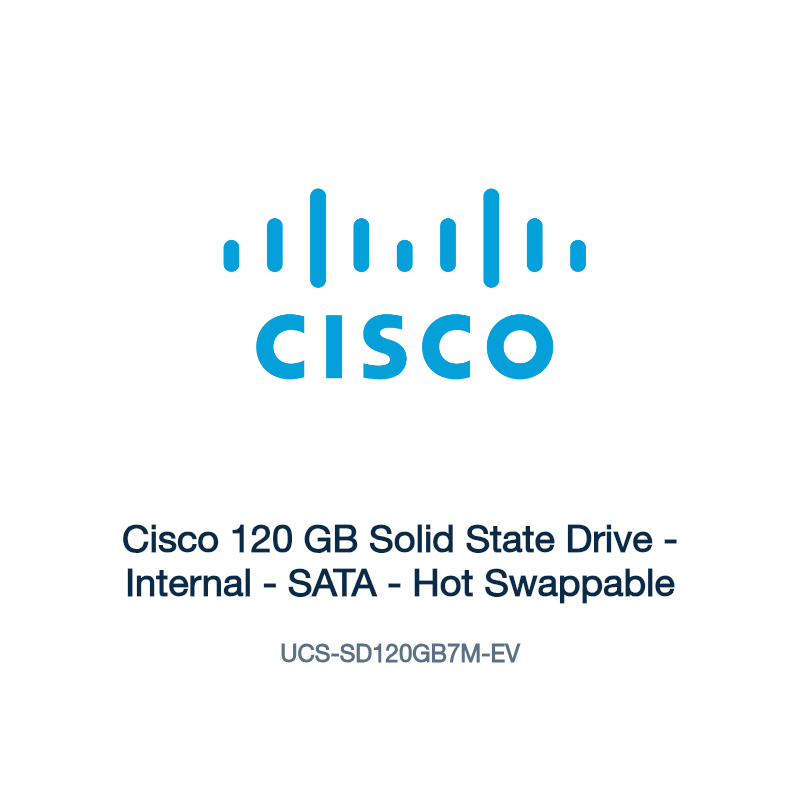 UCS-SD120GB7M-EV: Cisco 120 GB Solid State Drive