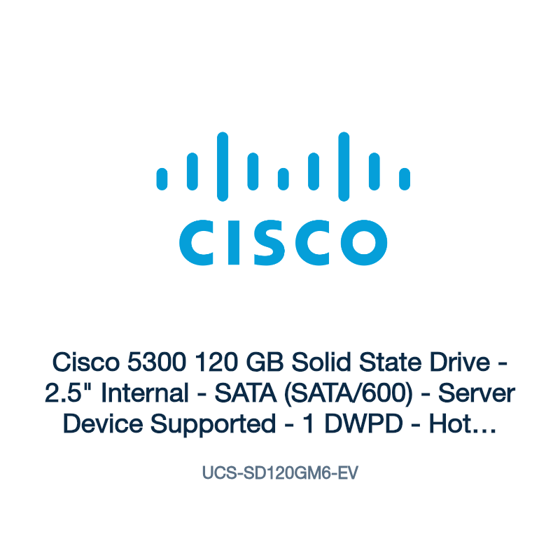 UCS-SD120GM6-EV: Cisco 5300 120 GB Solid State Drive