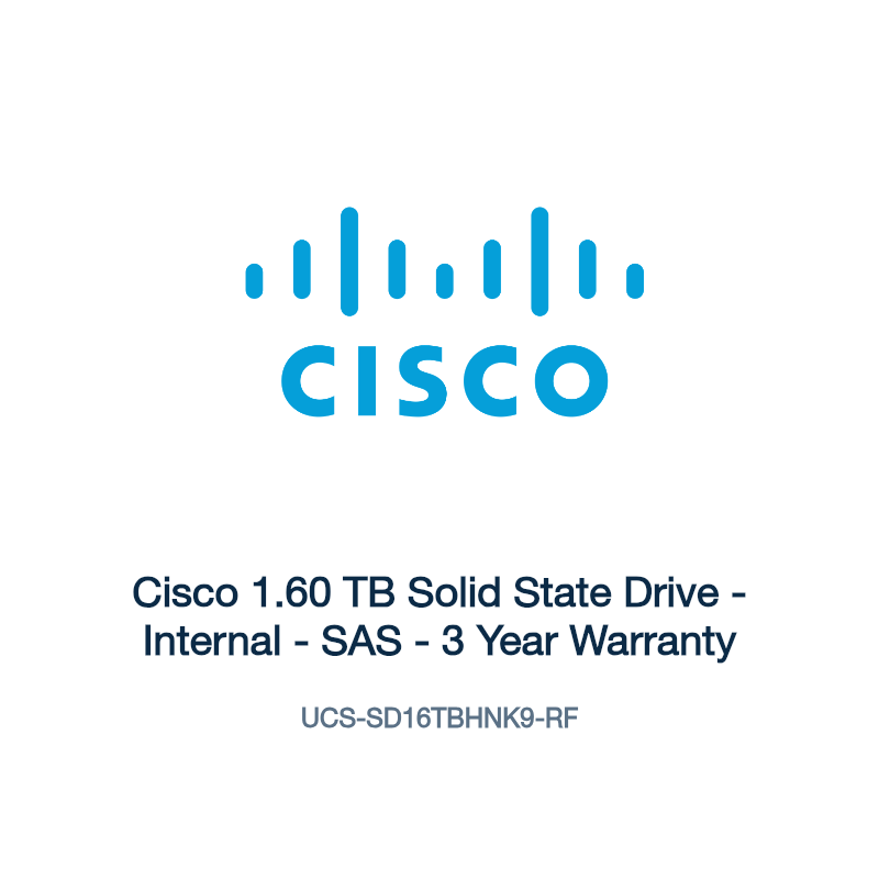 UCS-SD16TBHNK9-RF: Cisco 1.60 TB Solid State Drive