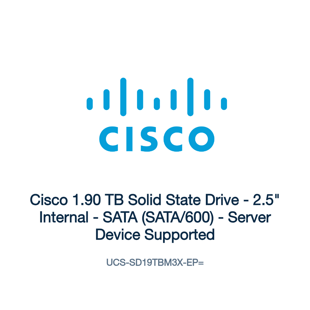 UCS-SD19TBM3X-EP=: Cisco 1.90 TB Solid State Drive