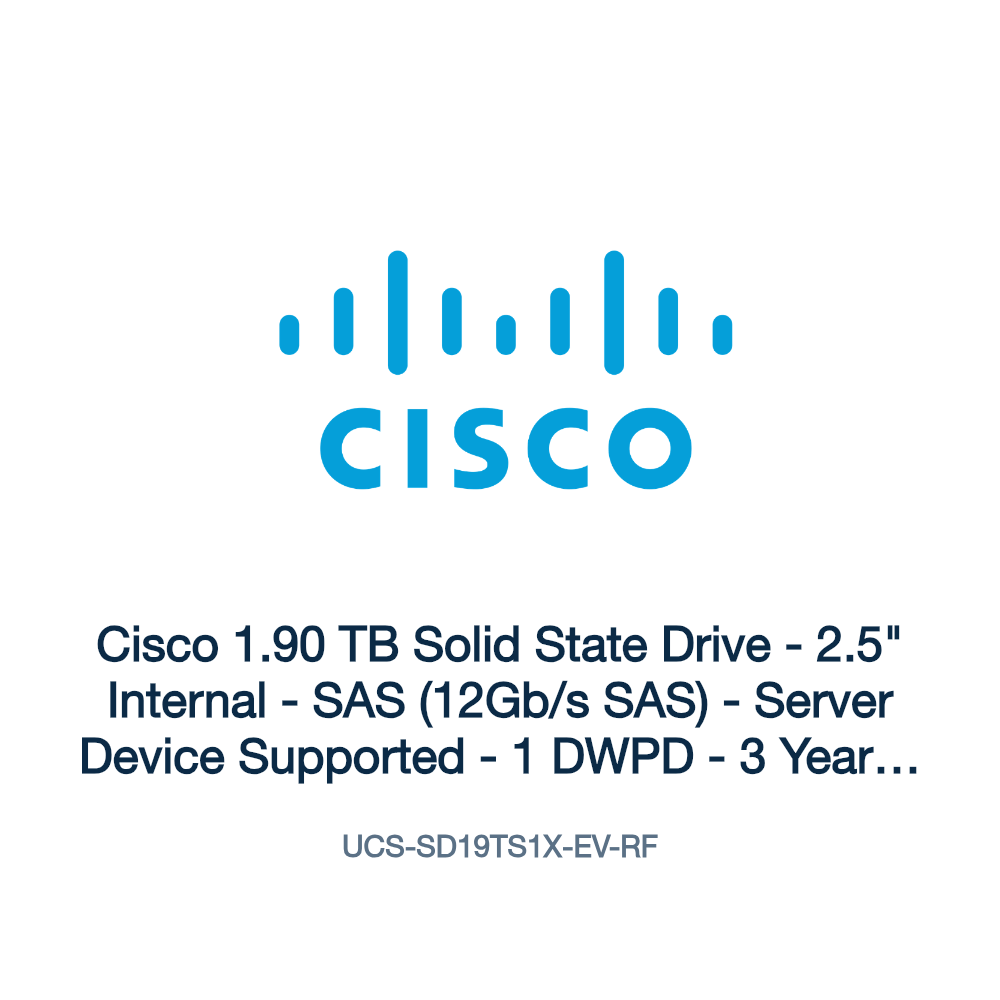 UCS-SD19TS1X-EV-RF: Cisco 1.90 TB Solid State Drive