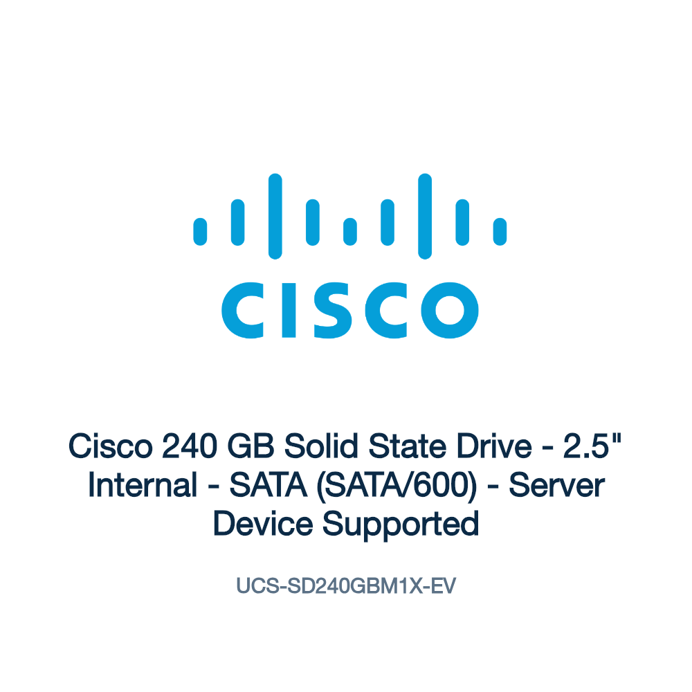 UCS-SD240GBM1X-EV: Cisco 240 GB Solid State Drive