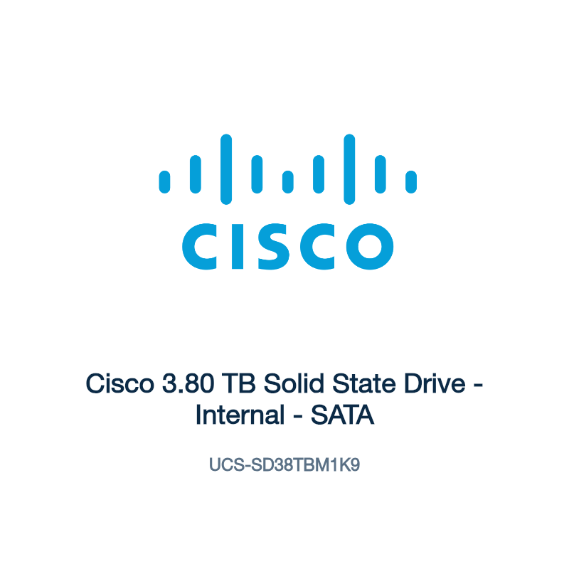 UCS-SD38TBM1K9: Cisco 3.80 TB Solid State Drive