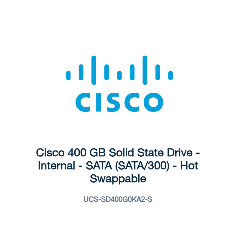 UCS-SD400G0KA2-S: Cisco 400 GB Solid State Drive