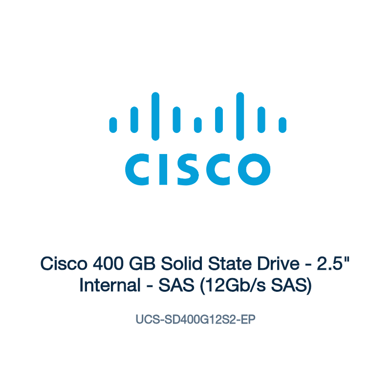 UCS-SD400G12S2-EP: Cisco 400 GB Solid State Drive