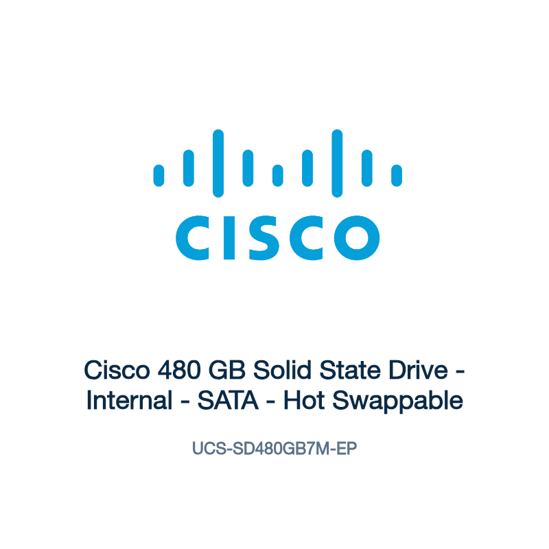 UCS-SD480GB7M-EP: Cisco 480 GB Solid State Drive