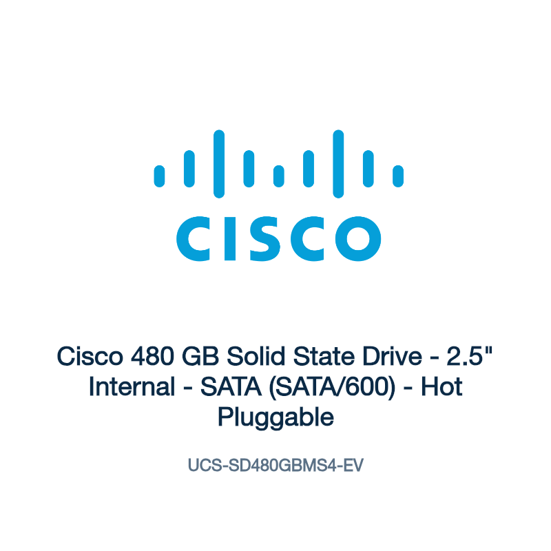 UCS-SD480GBMS4-EV: Cisco 480 GB Solid State Drive