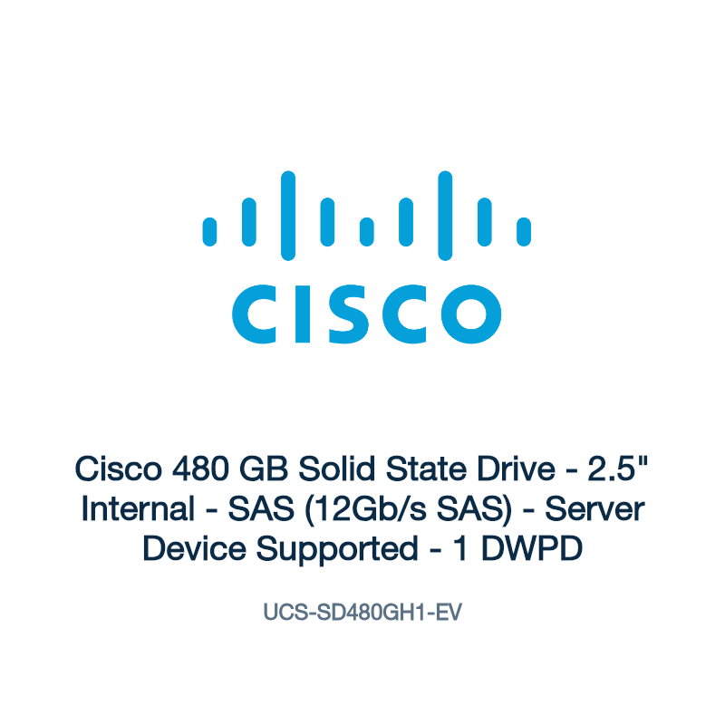 UCS-SD480GH1-EV: Cisco 480 GB Solid State Drive