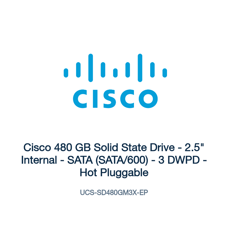 UCS-SD480GM3X-EP: Cisco 480 GB Solid State Drive