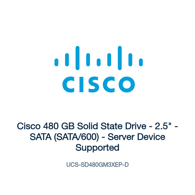 UCS-SD480GM3XEP-D: Cisco 480 GB Solid State Drive