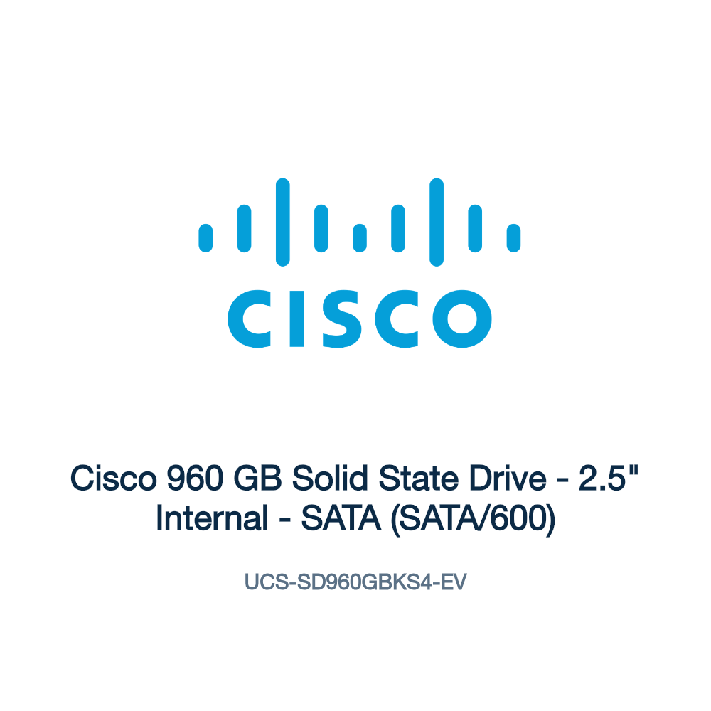 UCS-SD960GBKS4-EV: Cisco 960 GB Solid State Drive