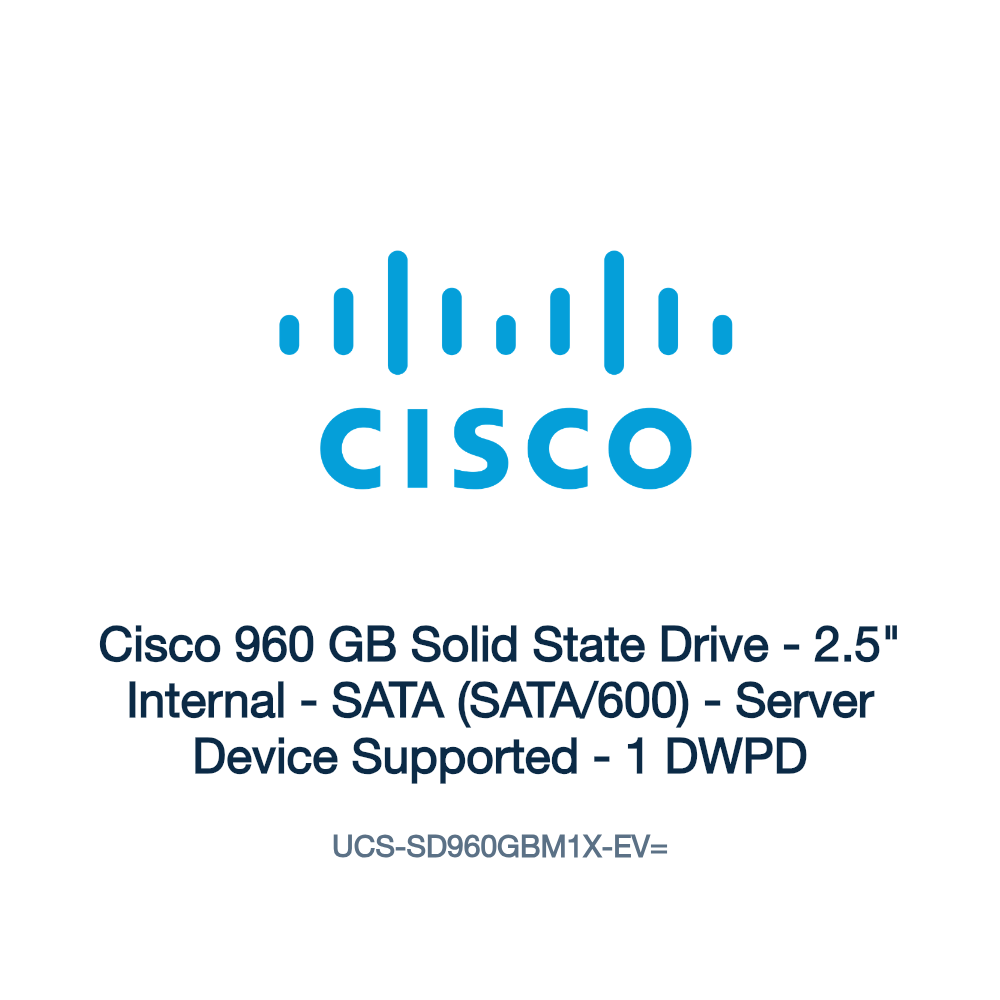 UCS-SD960GBM1X-EV=: Cisco 960 GB Solid State Drive