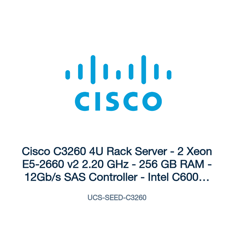 UCS-SEED-C3260: Cisco C3260 4U Rack Server