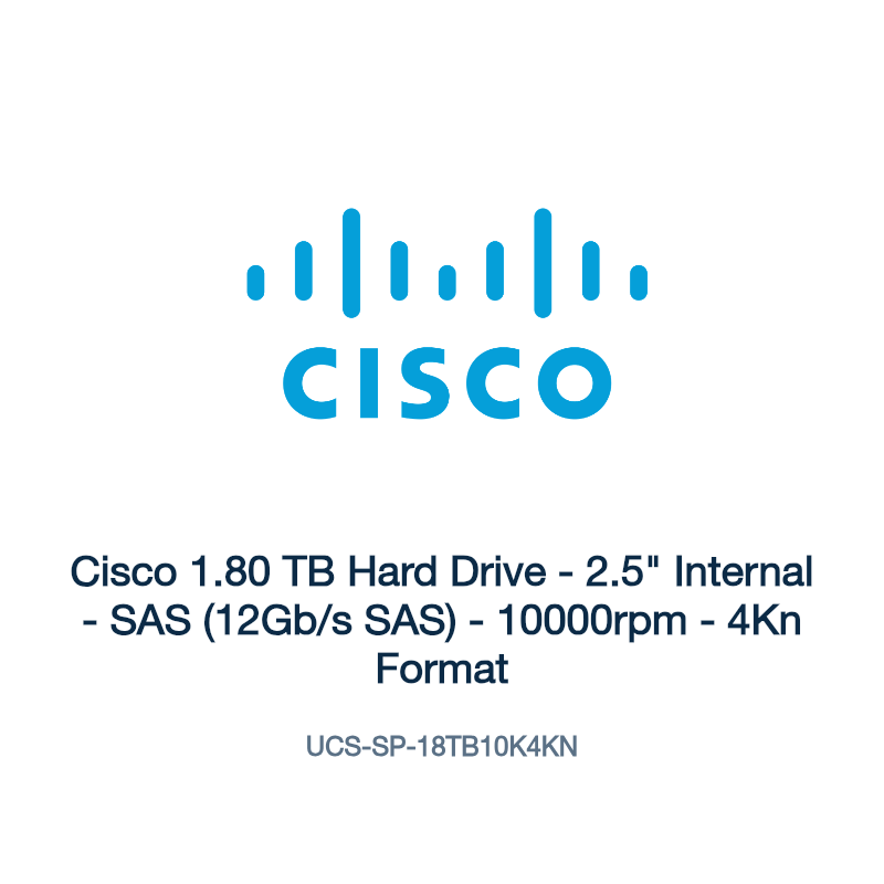 UCS-SP-18TB10K4KN: Cisco 1.80 TB Hard Drive