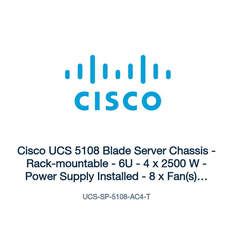 UCS-SP-5108-AC4-T: Cisco UCS 5108 Blade Server Chassis