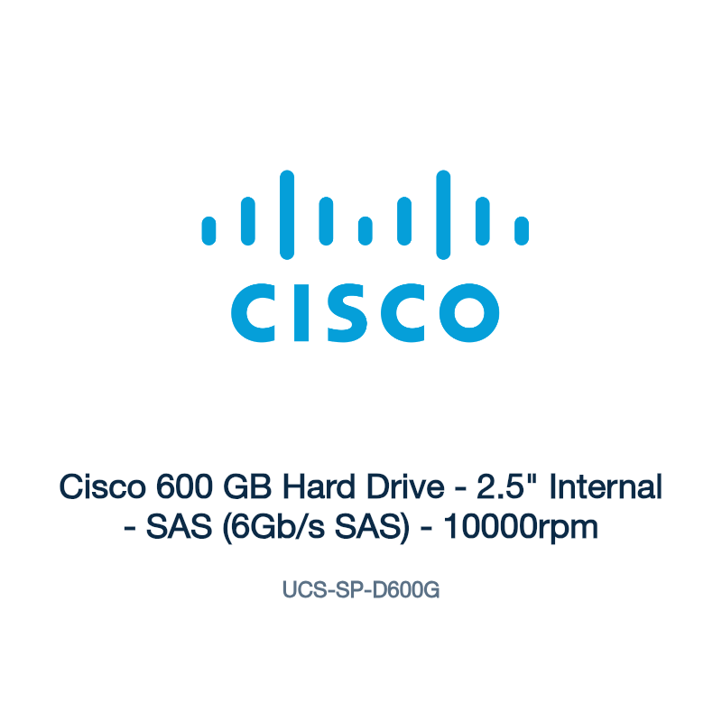 UCS-SP-D600G: Cisco 600 GB Hard Drive