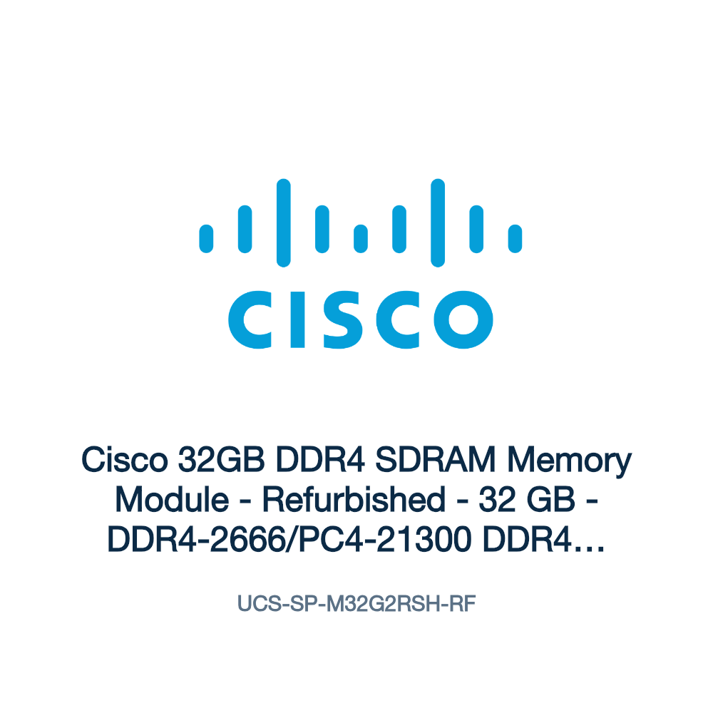 UCS-SP-M32G2RSH-RF: Cisco 32GB DDR4 SDRAM Memory Module