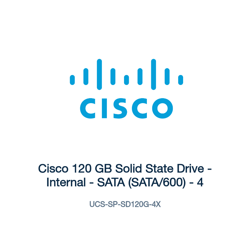 UCS-SP-SD120G-4X: Cisco 120 GB Solid State Drive
