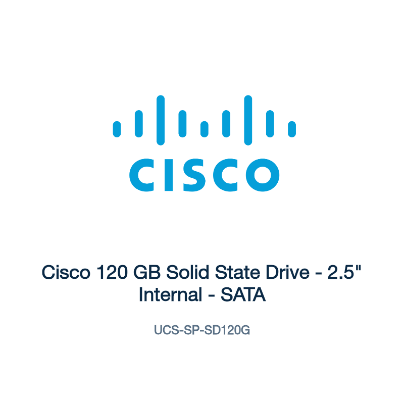 UCS-SP-SD120G: Cisco 120 GB Solid State Drive