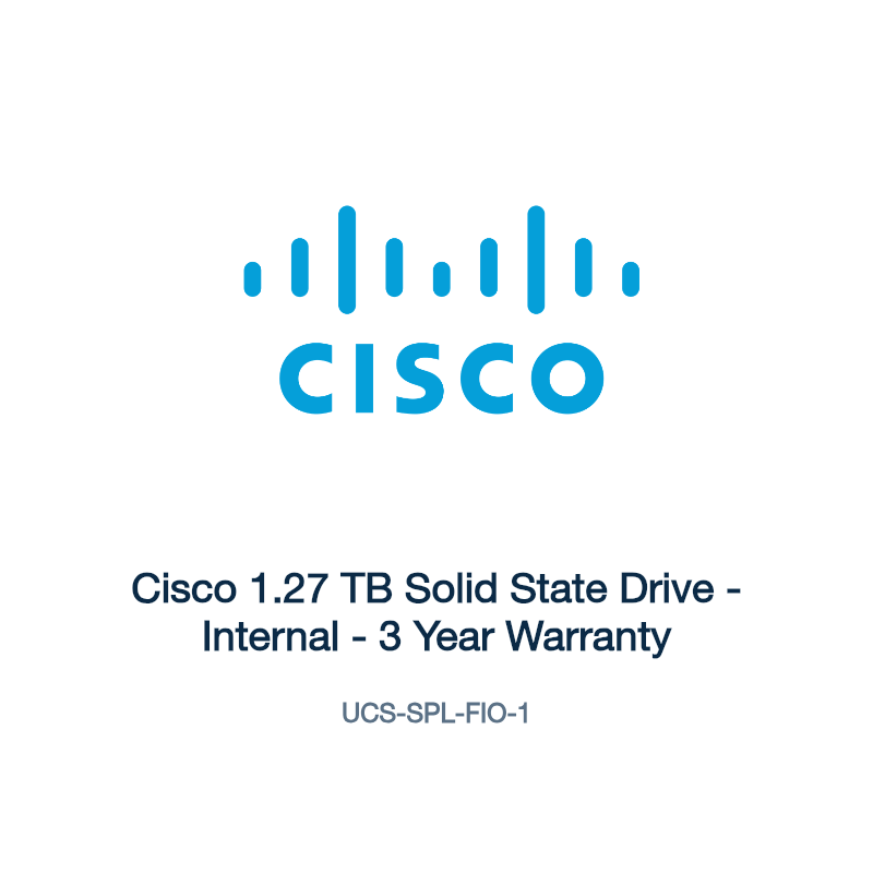 UCS-SPL-FIO-1: Cisco 1.27 TB Solid State Drive