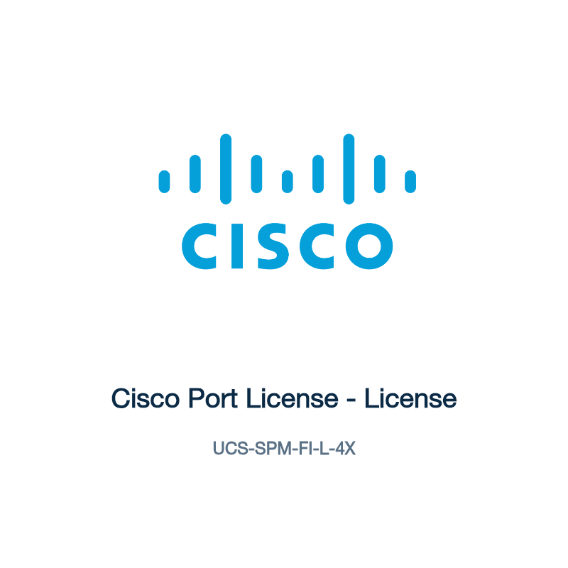 UCS-SPM-FI-L-4X: Cisco Port License