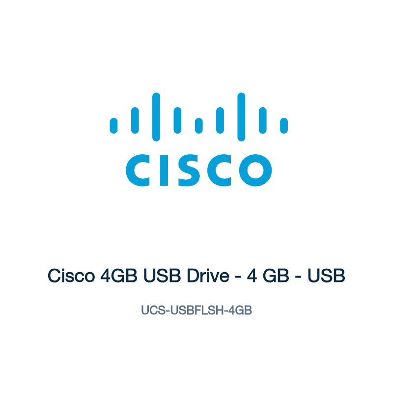 UCS-USBFLSH-4GB: Cisco 4GB USB Drive