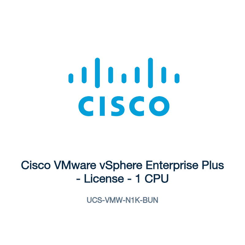 UCS-VMW-N1K-BUN: Cisco VMware vSphere Enterprise Plus