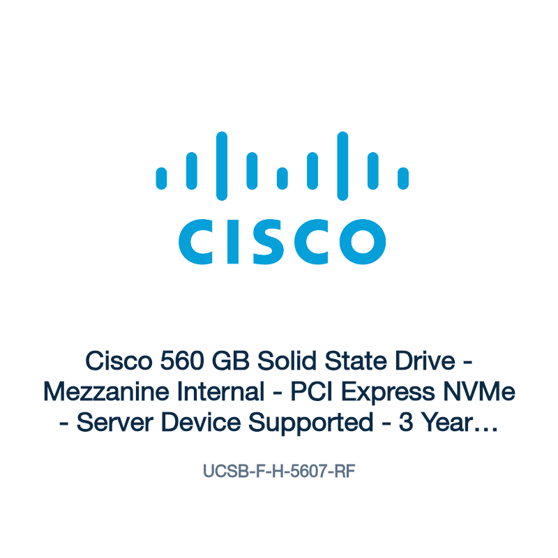UCSB-F-H-5607-RF: Cisco 560 GB Solid State Drive
